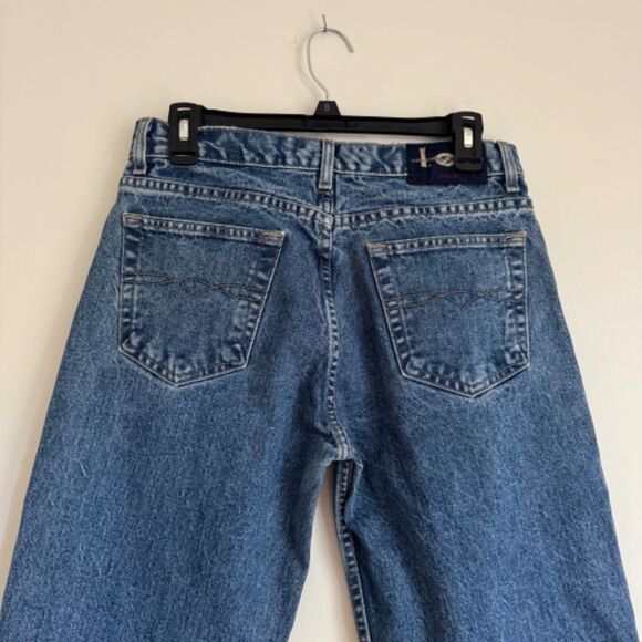 PL Vintage Y2K lei 100% Cotton Button Fly Jeans | Size 9 - Picture 5 of 7